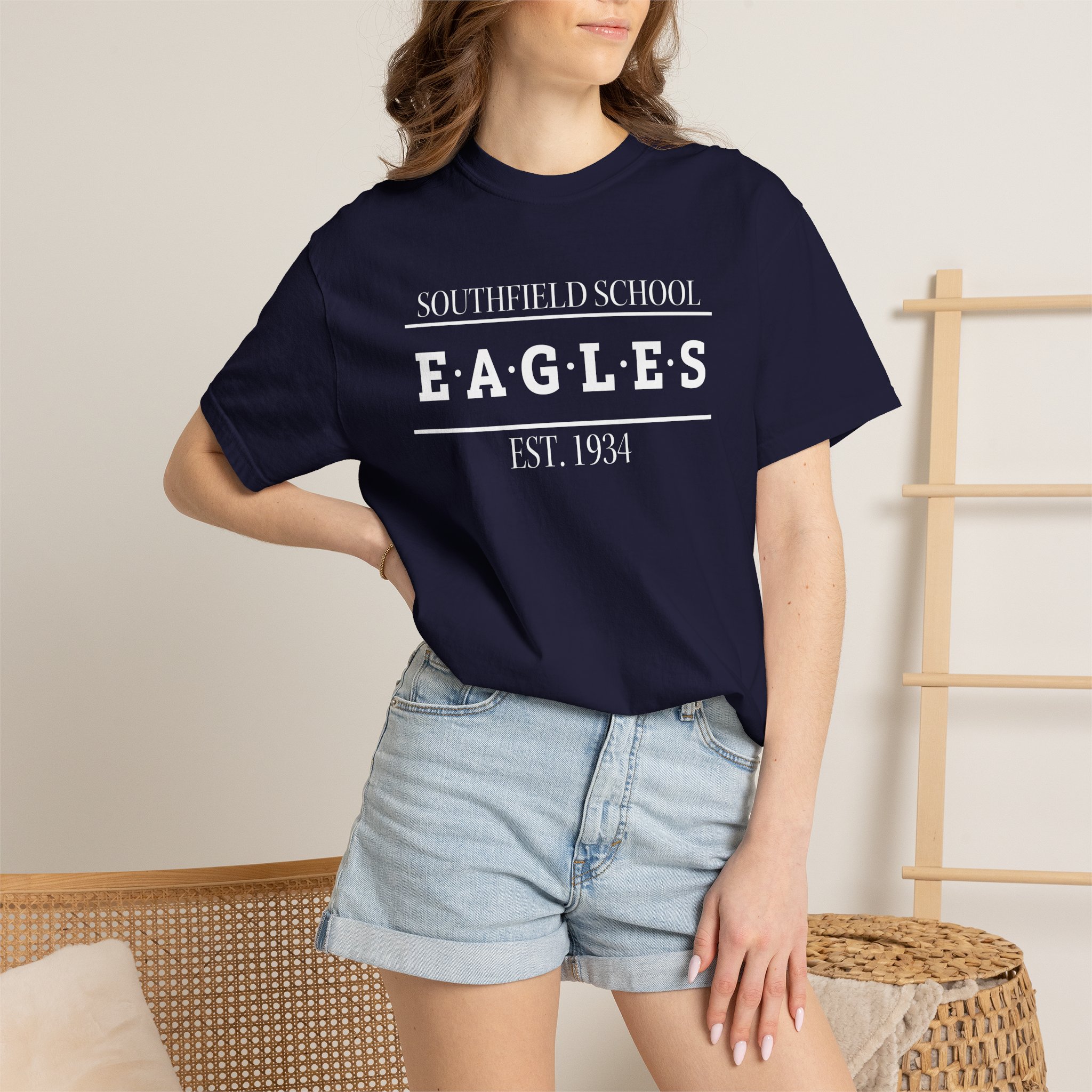 Adult Southfield School Eagles T-Shirt - Image 4
