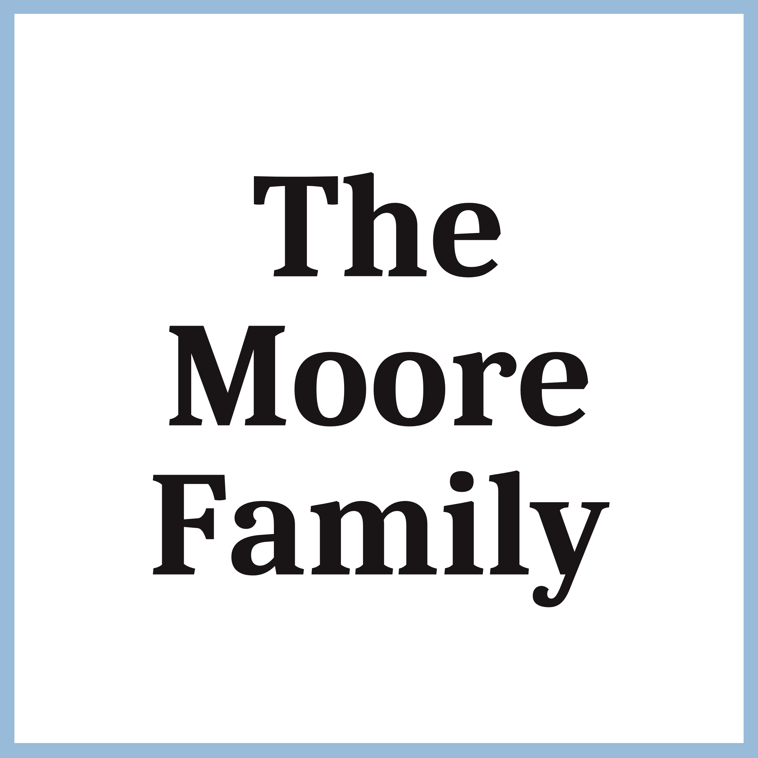 The Moore Family